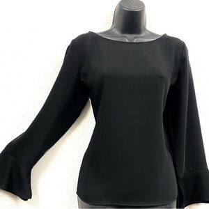 Elegant Black Women's Top